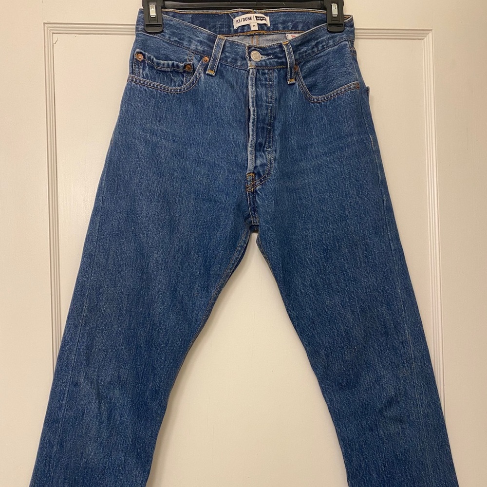 Re/Done crop Jean